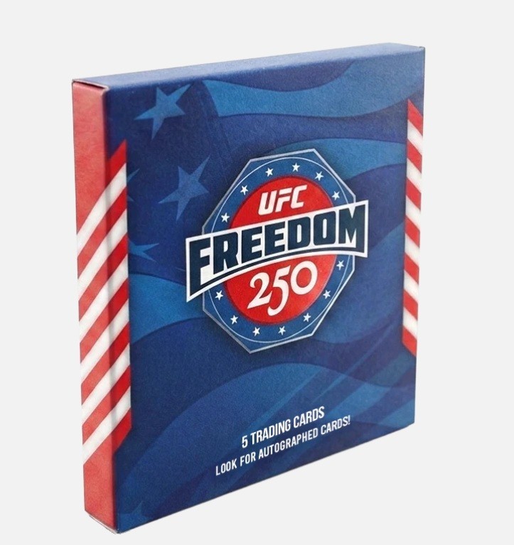 2026 Topps UFC Freedom 250 Hobby Box – PRESALE