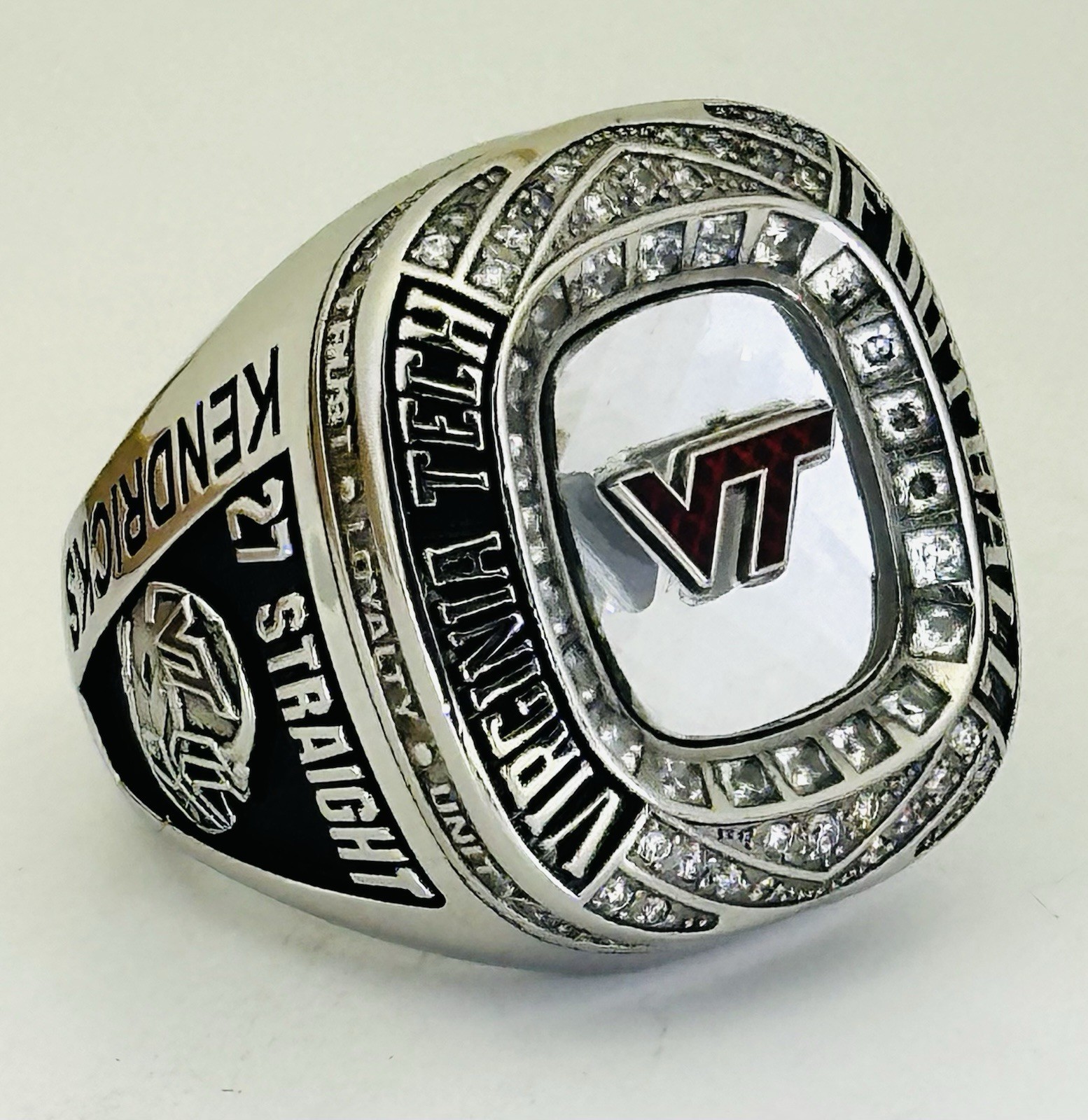 Massive Player 🏈 2019 Virginia Tech Hokies Belk Bowl Championship Ring‼️