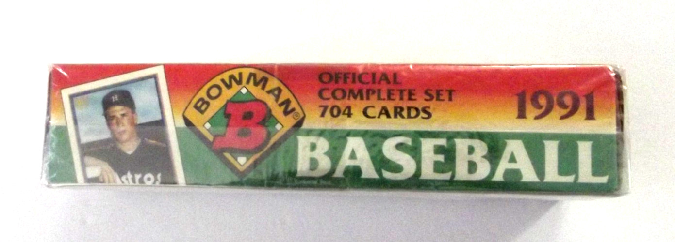 1991 Bowman Baseball Complete Factory Sealed Set Of 704 Cards