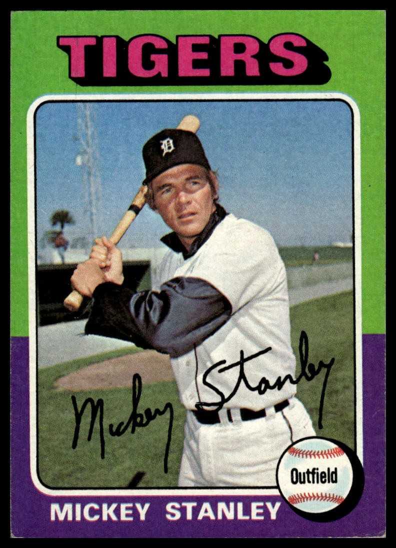 1975 Topps #141 Mickey Stanley