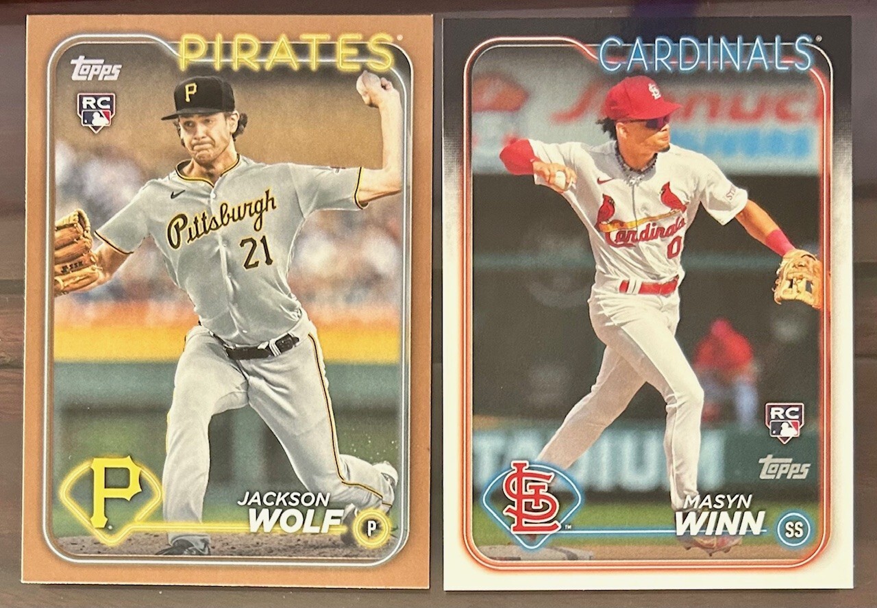 2024 Topps Series 2 Baseball + Parallels (#526-700): U Pick, 25 Cent Shipping