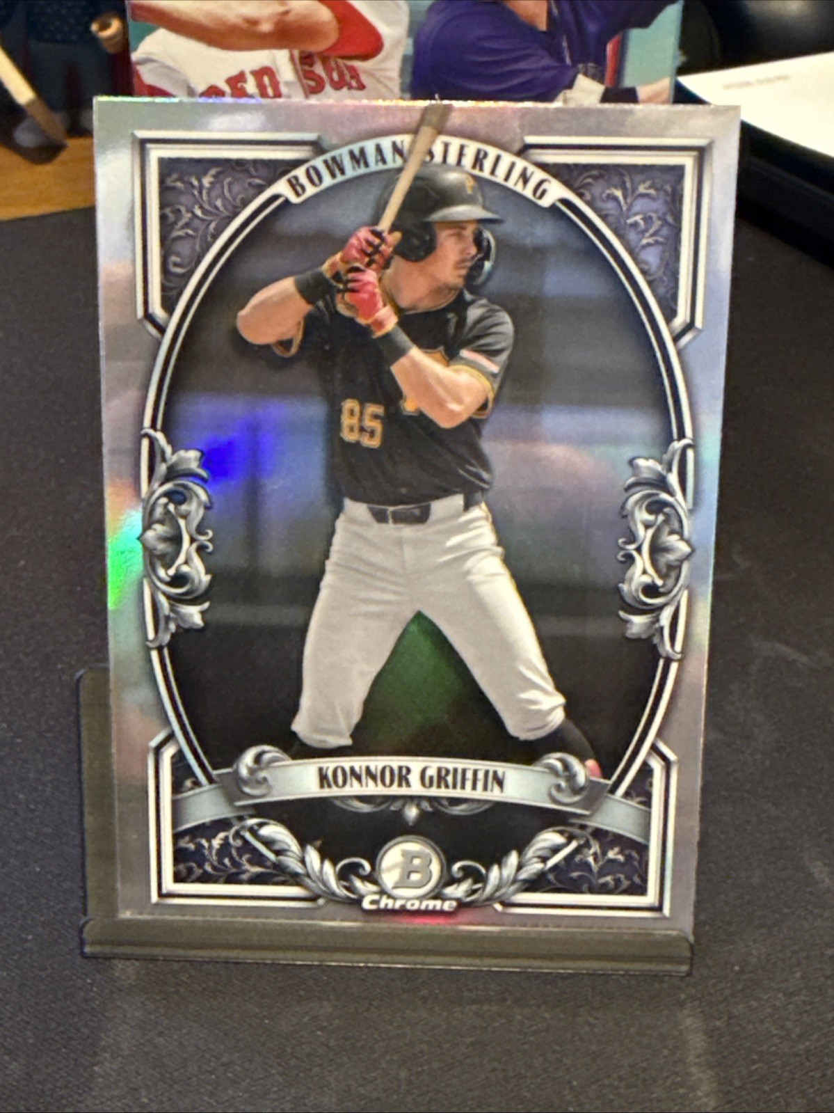 2026 Bowman Sterling Chrome Konnor Griffin #BST-J Pirates RC Rookie Card Silver