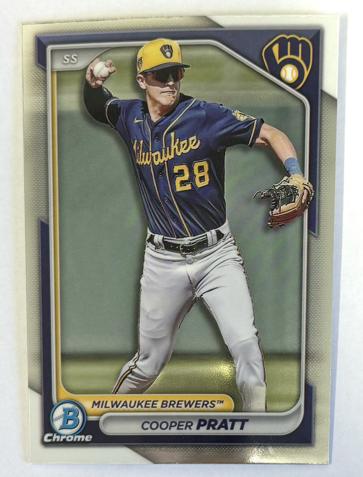 2024 Bowman Chrome Draft #BDC84 Cooper Pratt