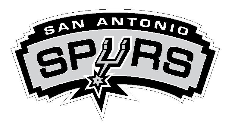 San ANtonio Spurs NBA Basketball Sticker Decal S103