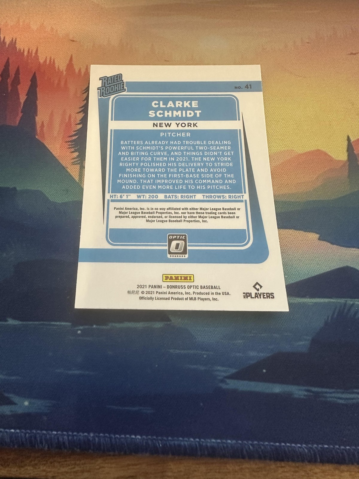 2021 Donruss Optic #41 Clarke Schmidt