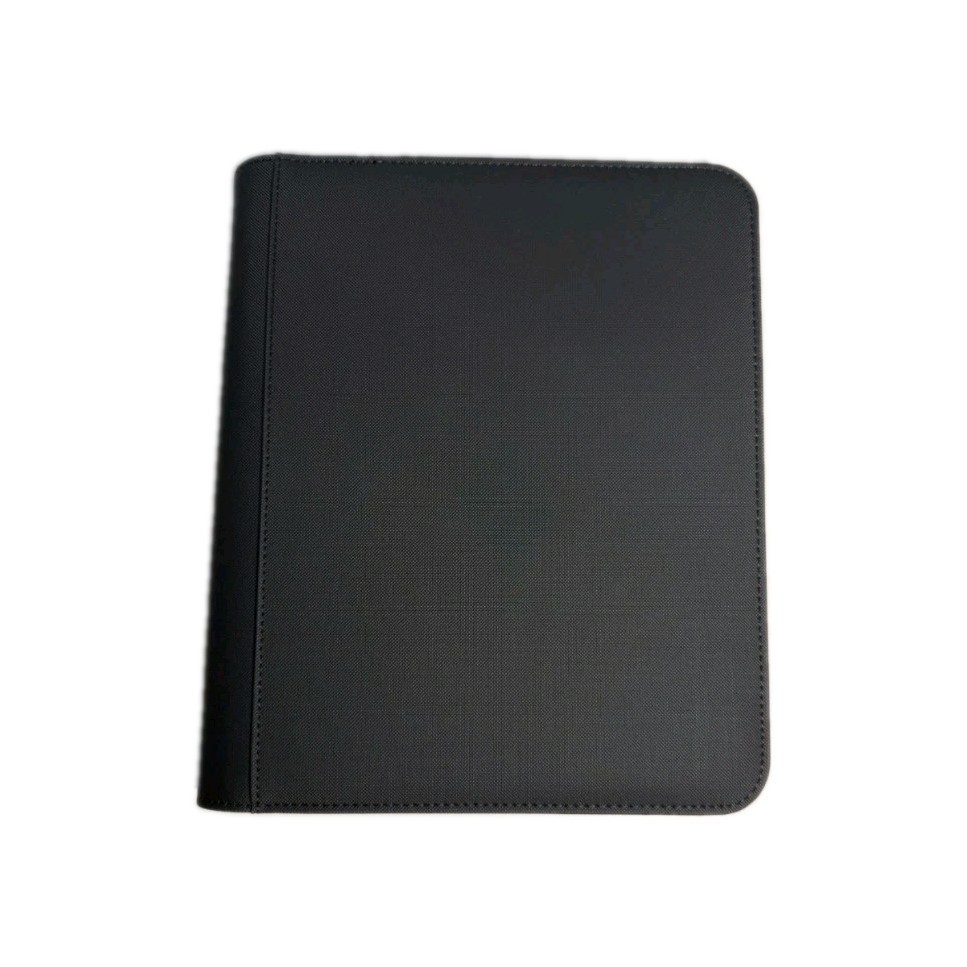 Top Loader Binder | 4 Pocket Standard Toploader Card Binder | NEW | BLACK