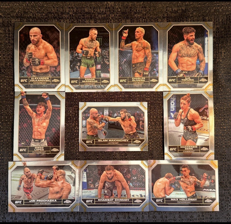 2024 Topps Chrome UFC Complete Your Set You Pick MMA Card #1-200