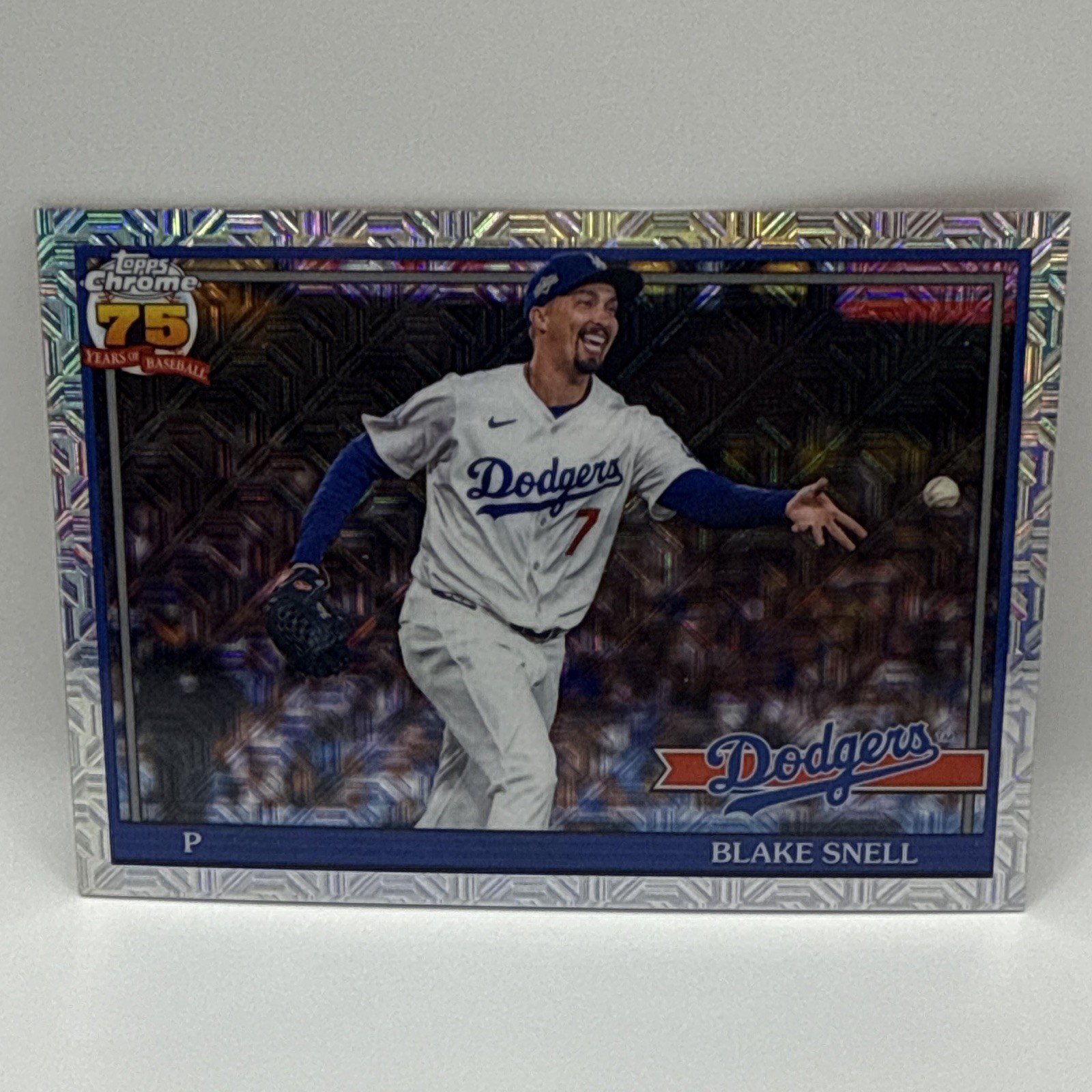 2026 TOPPS SERIES 2 SILVER PACK 1990 CHROME MOJO #91C2- 14 BLAKE SNELL DODGERS