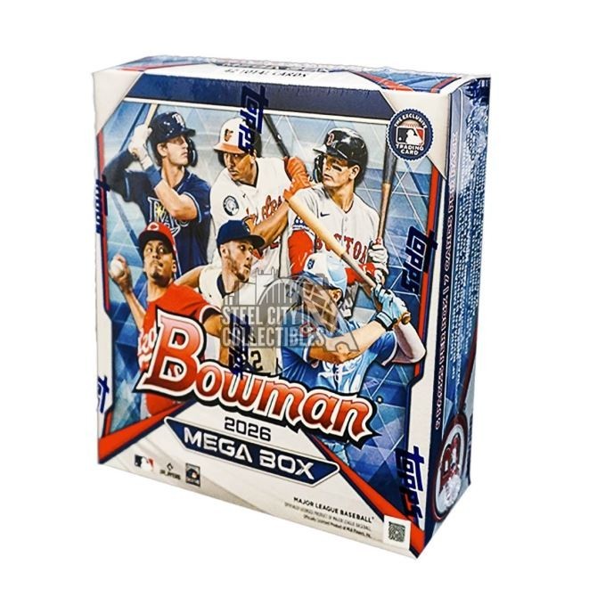 2026 BOWMAN BASEBALL – MEGA BOX – FACTORY SEALED – MOJO – READY TO SHIP