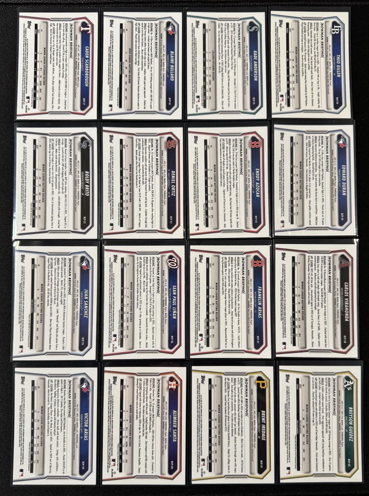 2026 Bowman Baseball – BCP 1 – BCP 150 Chrome Base (You Pick) Multi-Buy Discount