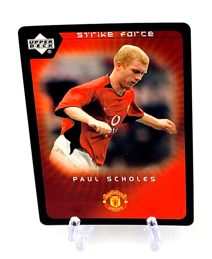 2003 Upper Deck Strike Force Manchester United Paul Scholes #27