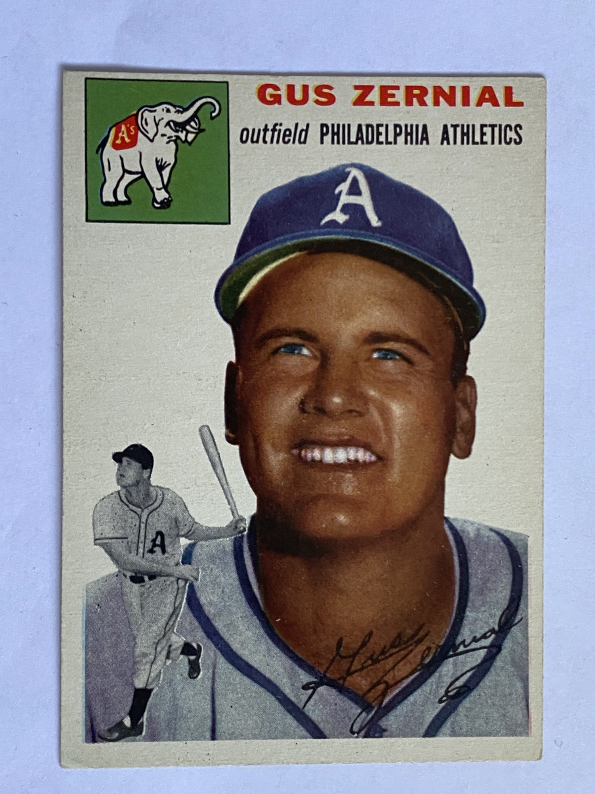 1954 Topps Gus Zernial #2