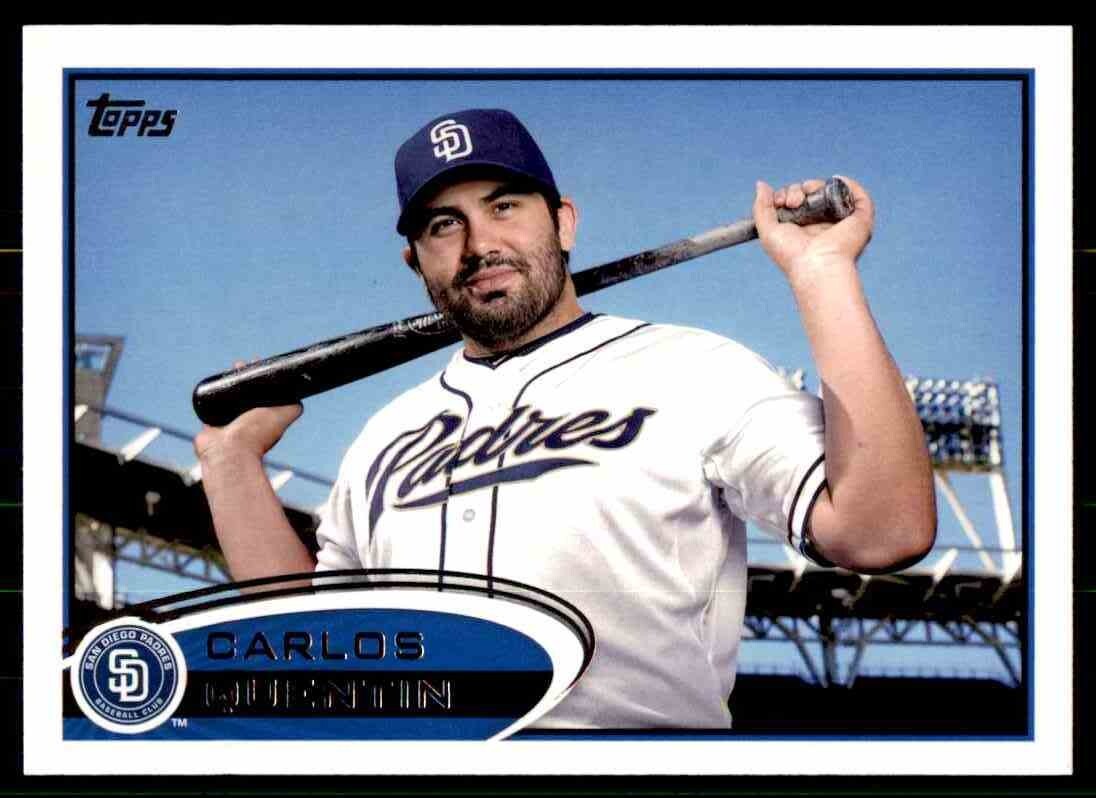 2012 Topps Carlos Quentin #376 San Diego Padres