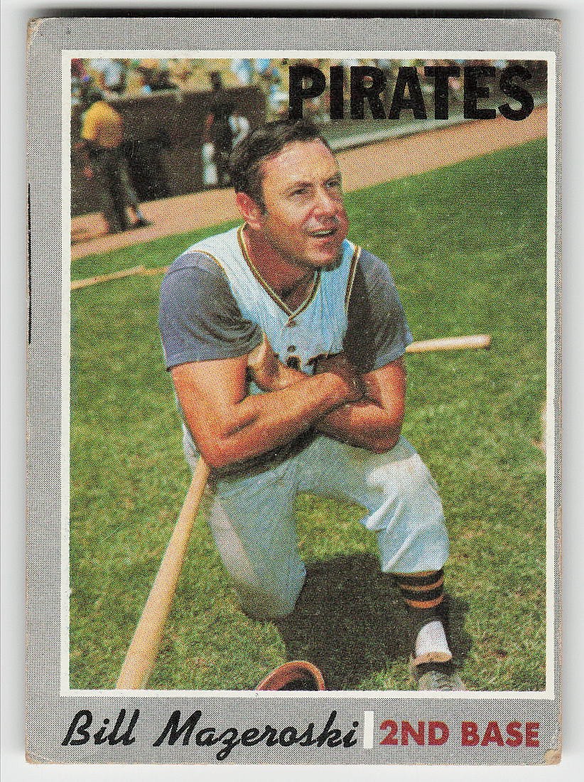 1970 Topps #440 Bill Mazeroski BASEBALL Pittsburgh Pirates