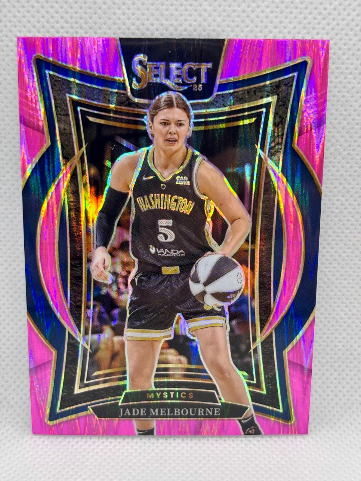 2025 WNBA Select Pink Flash Prizm #3 Jade Melbourne