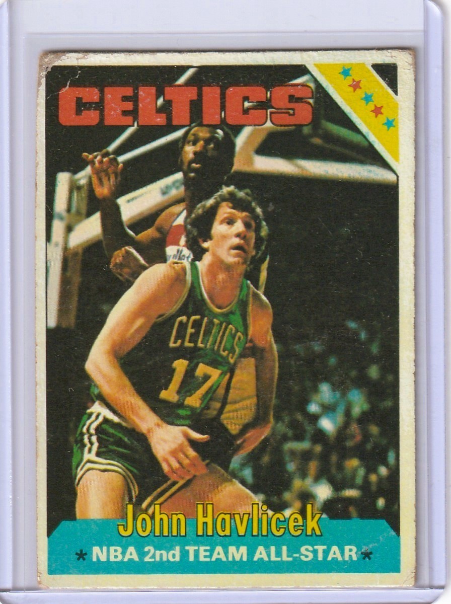 1975-76 Topps John Havlicek #80 HOF