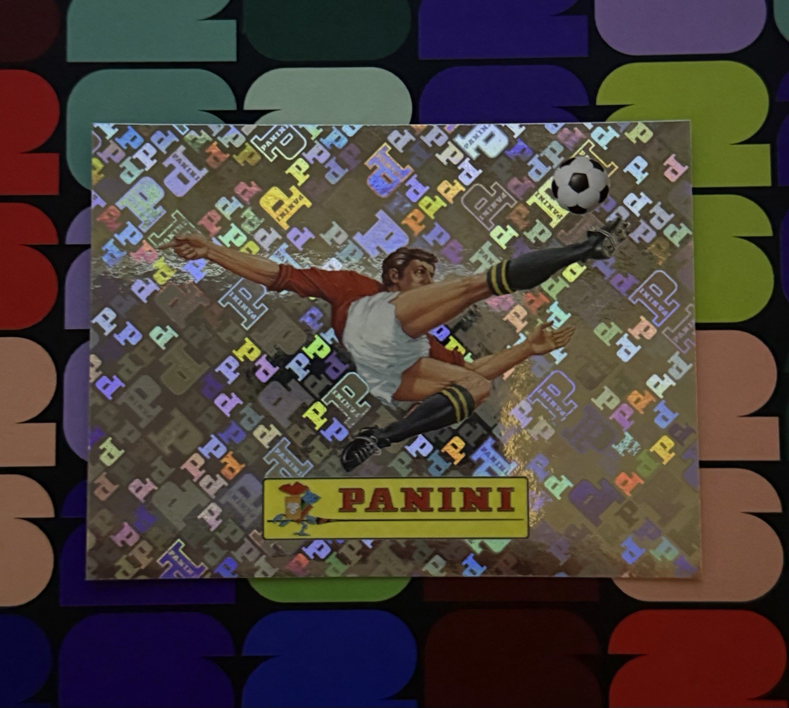 2026 Panini FIFA World Cup Sticker Collection 00 Panini Logo FOIL