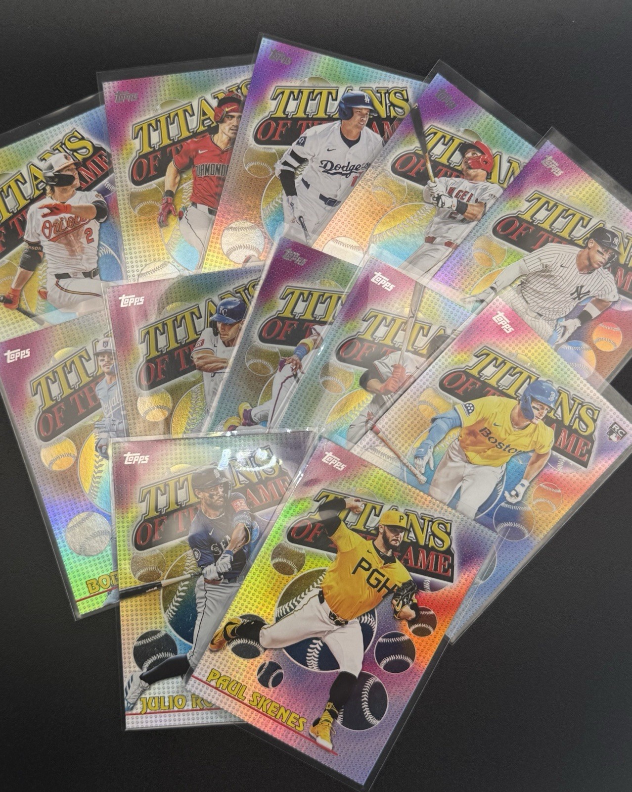 2026 Topps Series 1 & 2- Titans of the Game #TOG 1-40 – Complete Your Set
