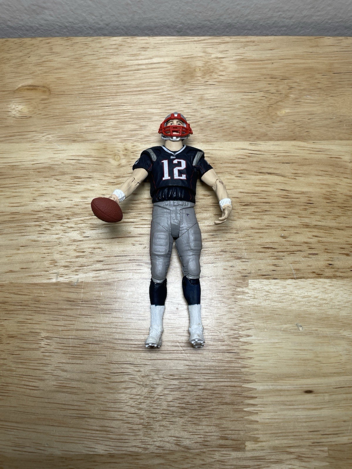 Tom Brady #12 Playmakers QB 2010 Loose Action Figure Collectible NFL Football