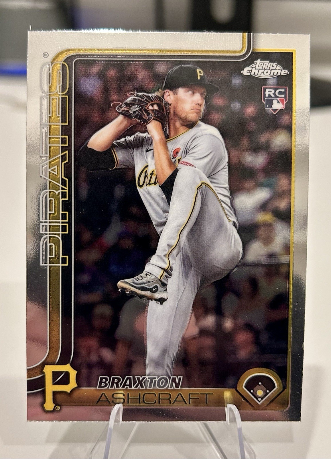 2025 Topps Chrome Update Braxton Ashcraft RC #USC142 Pirates