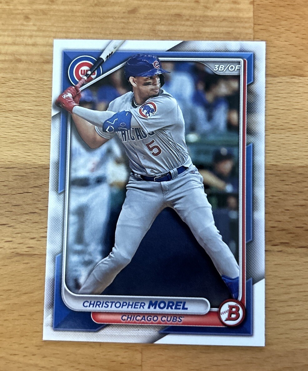 2024 Bowman Chicago Cubs Base Team Set 4 Cards Pete Crow-Armstrong Rookie Card