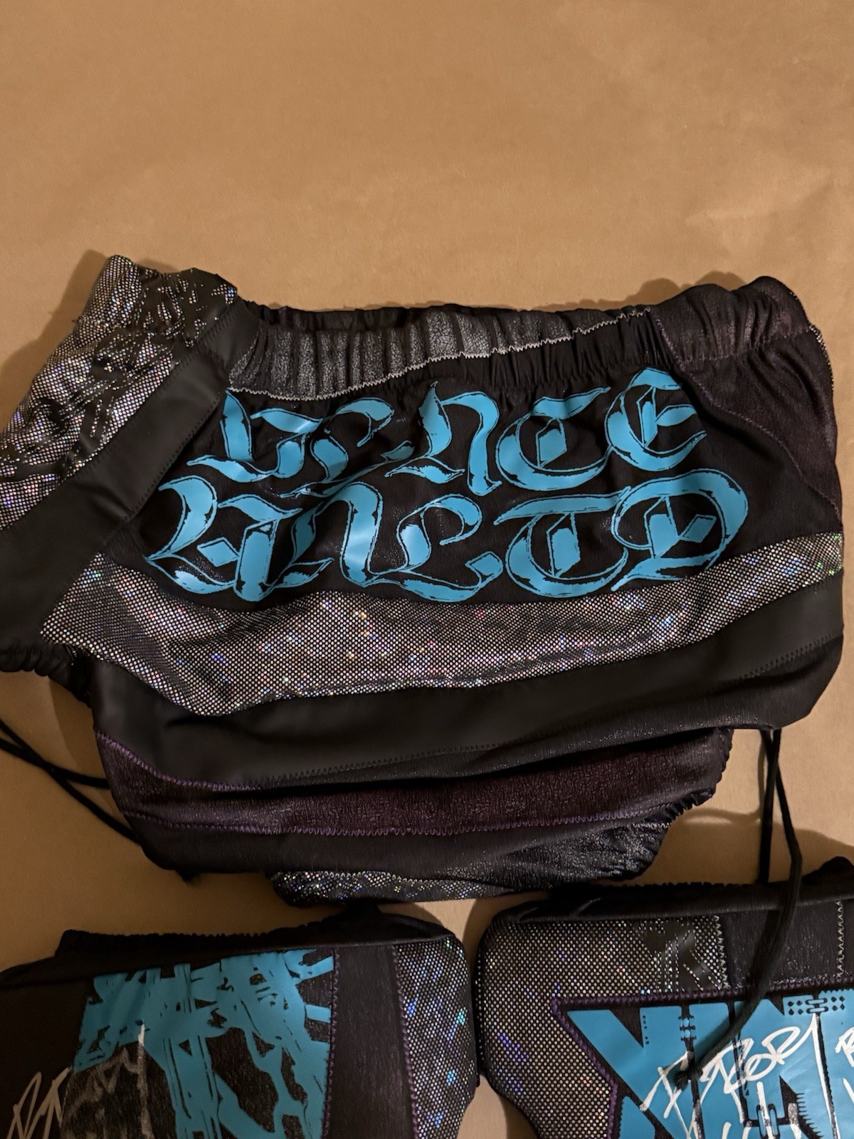 Brody King Ring Worn Signed Gear Trunks Knee Pads AEW NJPW 12/11/21 Not WWE