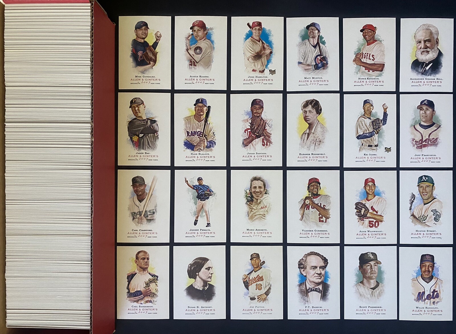 2007 Topps Allen and Ginter – Baseball Cards – #1-175 – Complete Your Set – Pick