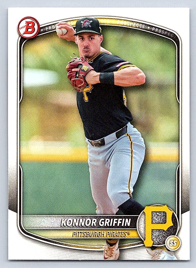 KONNOR GRIFFIN PIRATES 2025 BOWMAN DRAFT #BD-102