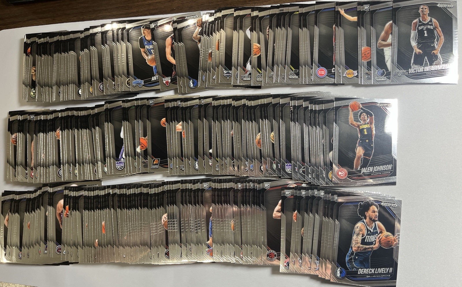 2024-25 Panini Prizm Black Basketball Complete Base Set #1-300 With All Rookies