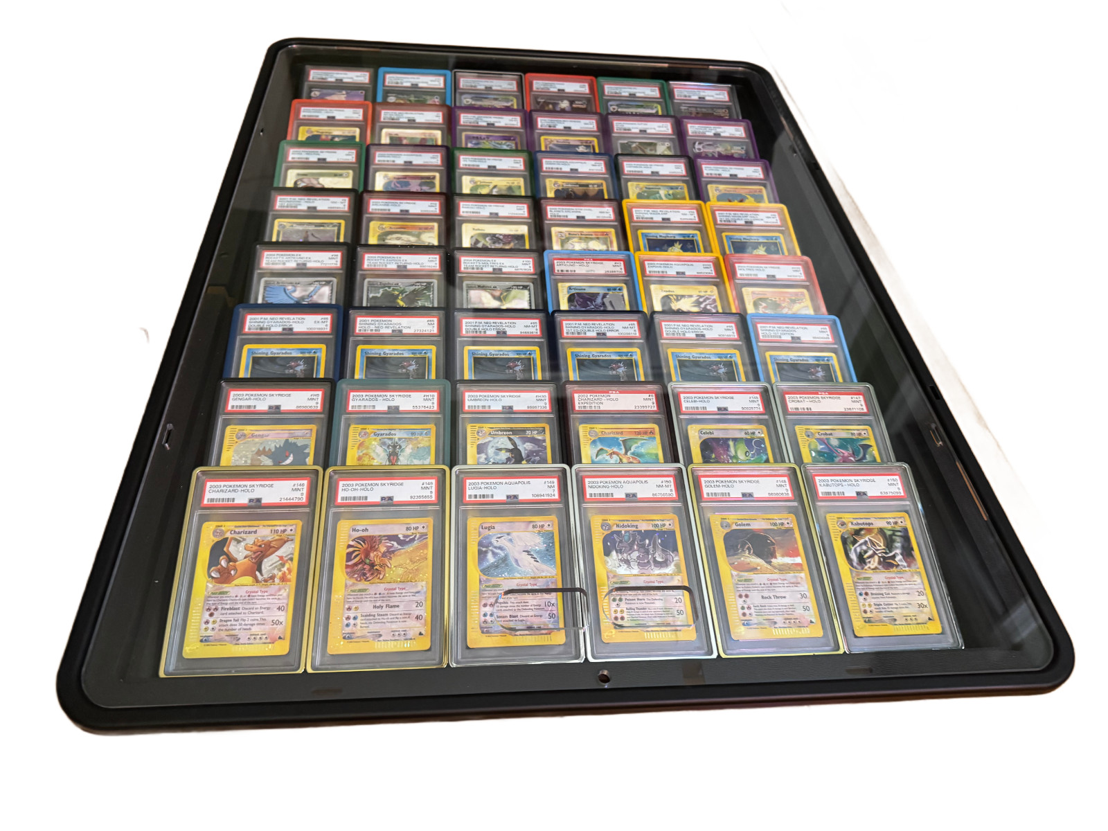 Display Case Card Riser Stands – Zion Case – Choose from 10 COLORS! MIX + MATCH!