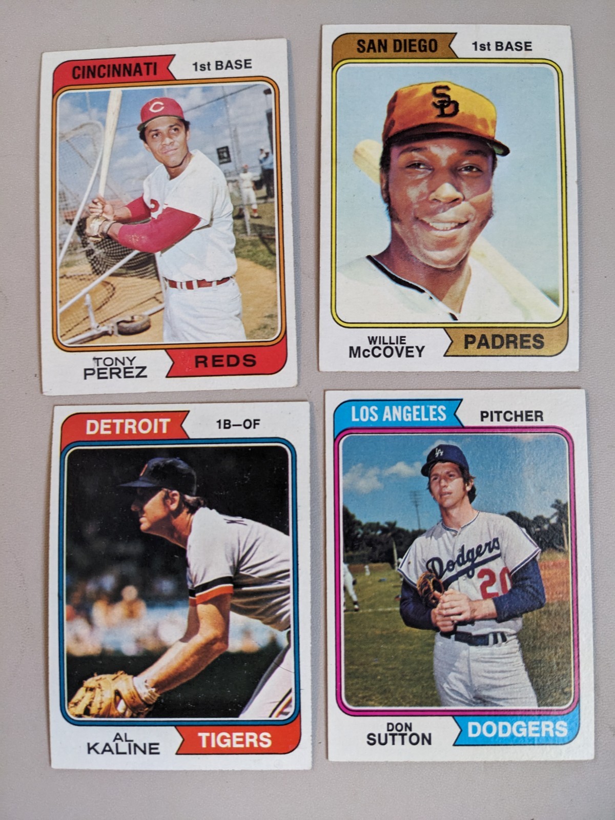 1974 Topps Baseball card singles you pick / choose (NRMT+) #s 1-250