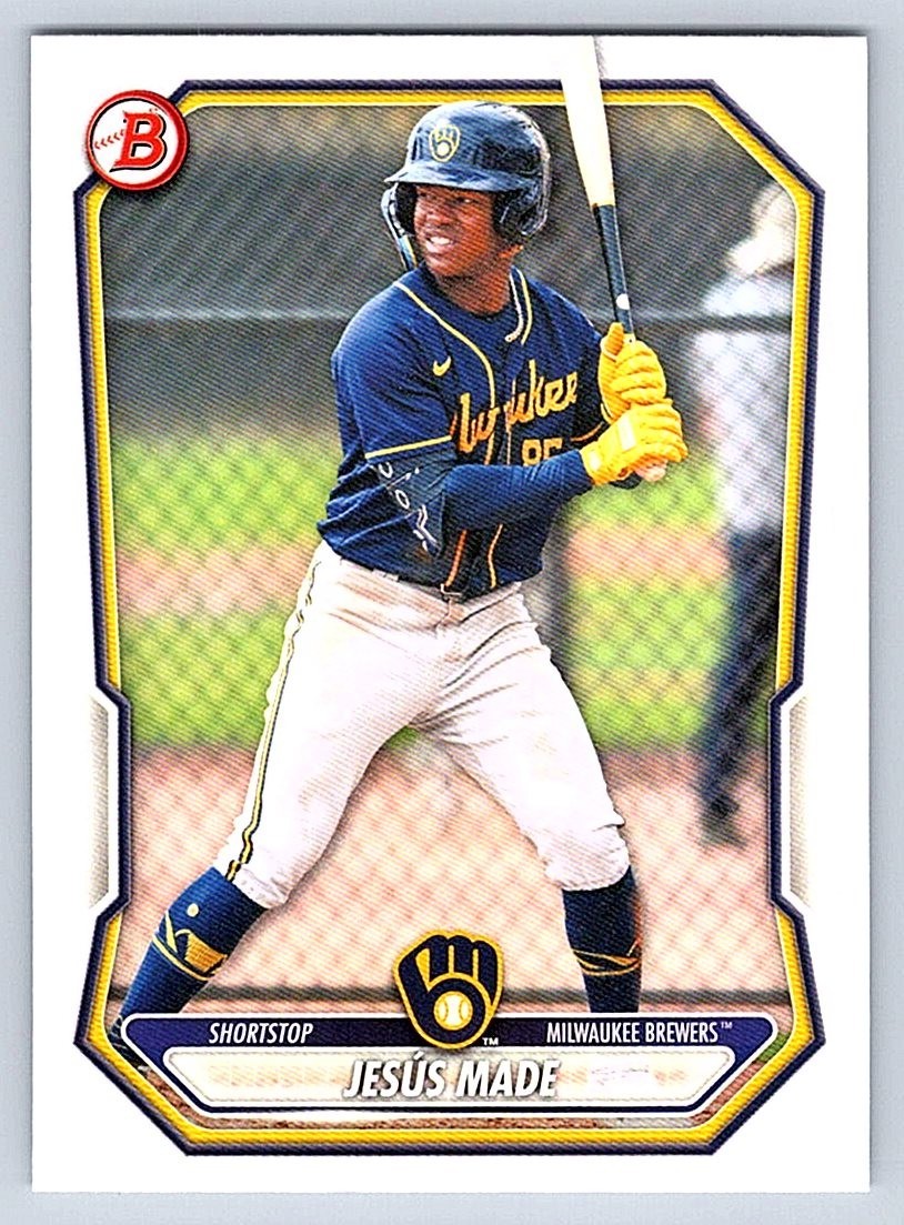 JESUS MADE BREWERS 2026 BOWMAN PROSPECTS #BP-96
