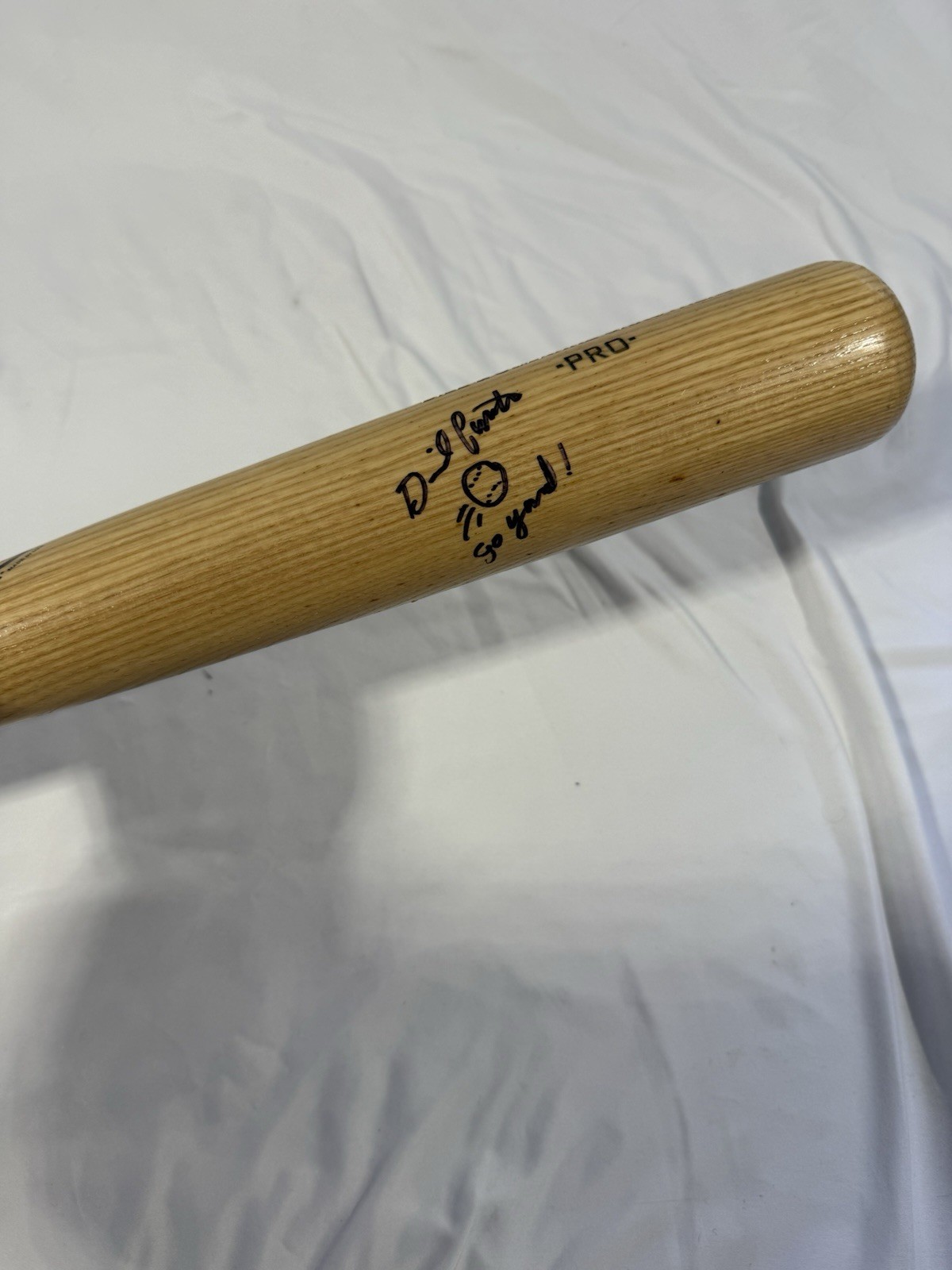 Rawlings Big Stick Adirondack Pro Model Wood Baseball Bat 33” Unknown Autograph