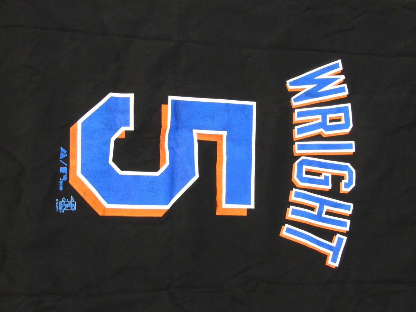 New York Mets #5 David Wright Mens Big & Tall Size XL-2XL-3XL-4XL Majestic Shirt