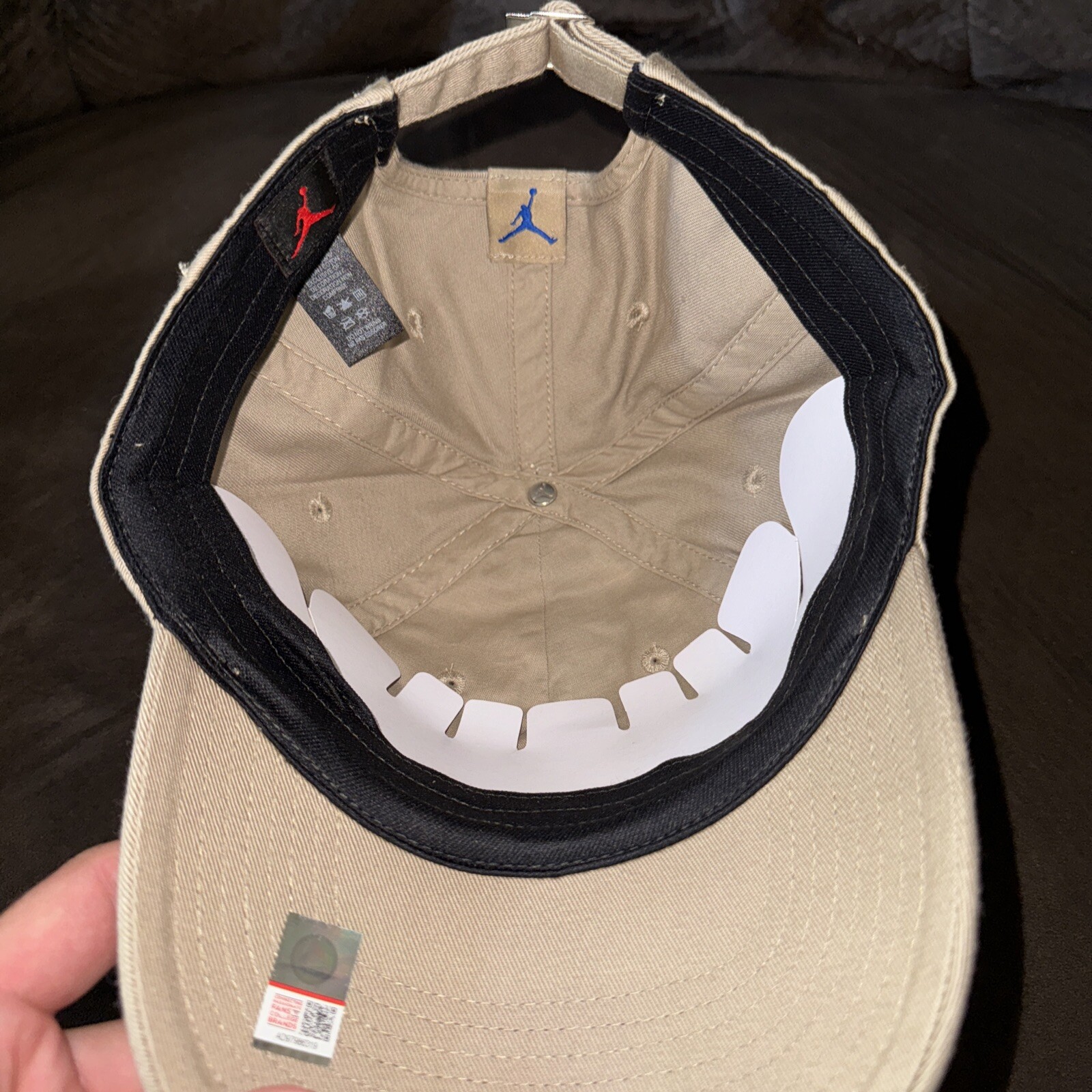 Jordan Florida Gators Heritage86 Adjustable Strapback Khaki Hat Cap Nike Jumpman