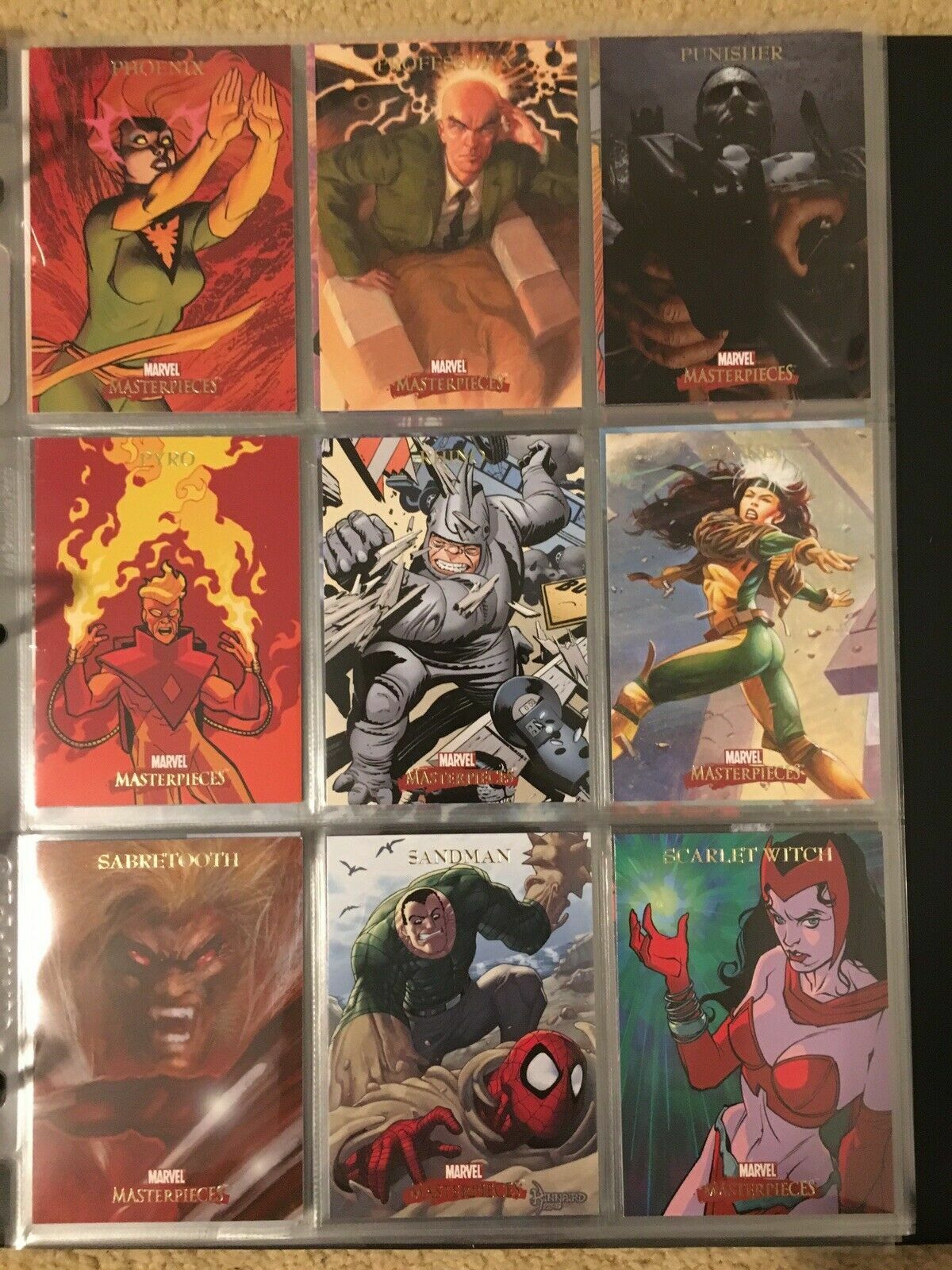 MARVEL MASTERPIECES (2007, Skybox) Base Cards Pick 1 From List