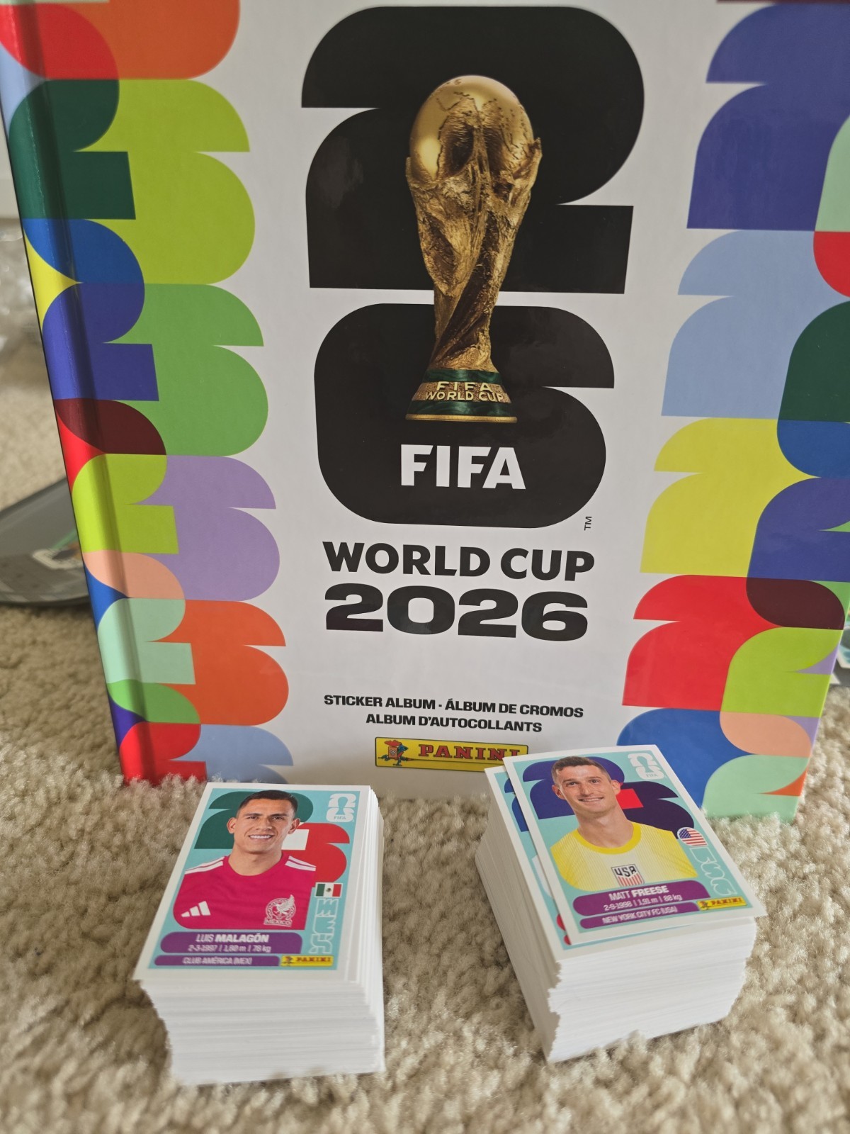2026 Panini FIFA World Cup Stickers US Edition Group L and Shiny plus Coke
