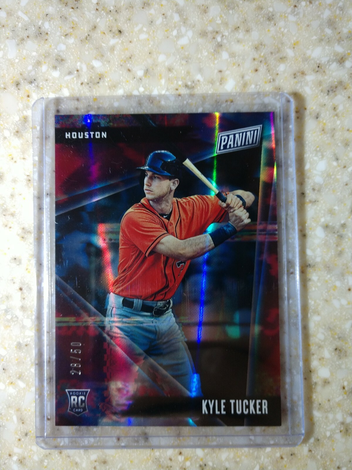 2019 Panini Father’s Day Holofoil /50 Kyle Tucker #60 Rookie RC