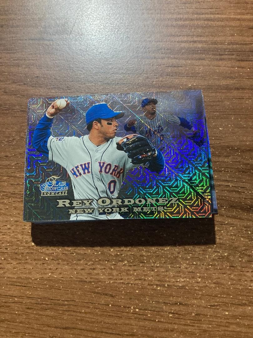 1998 Flair Showcase Mets Team Lot Row 0, 1, 2, 3 15 cards