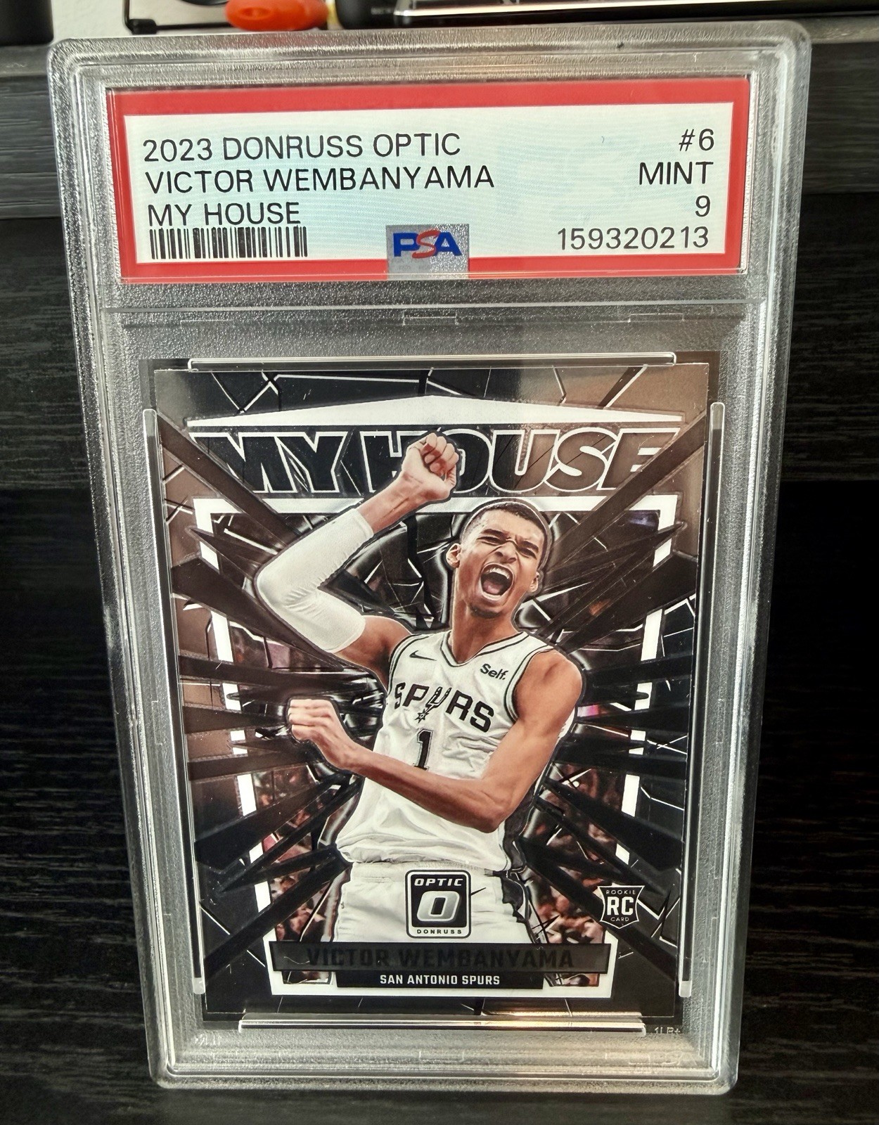 2023-24 Panini Donruss Optic – My House Victor Wembanyama #6 (RC)