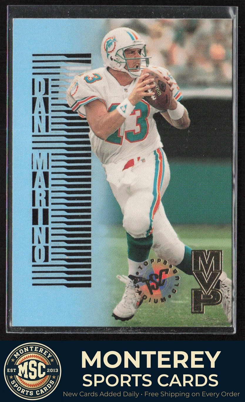 Dan Marino 1995 Stadium Club MVPs #MVP6 Miami Dolphins