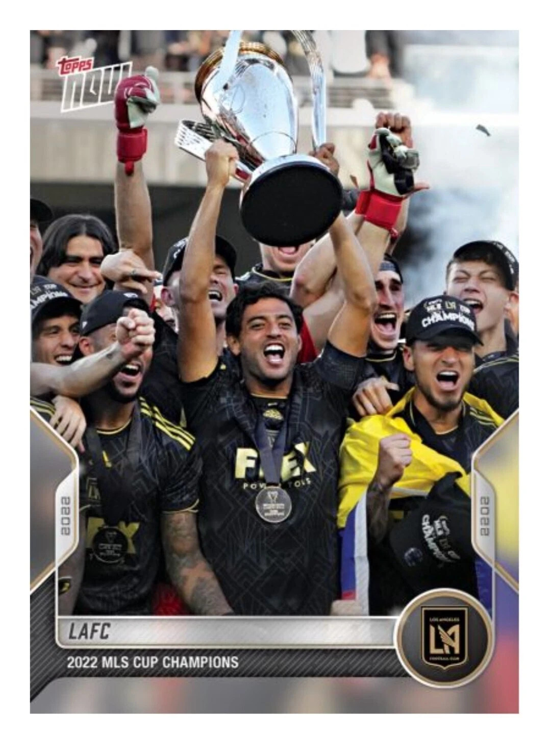 LAFC Team Set 2022 Topps Now MLS Cup Champions Pick Your Card #CUP-1 – #CUP-15