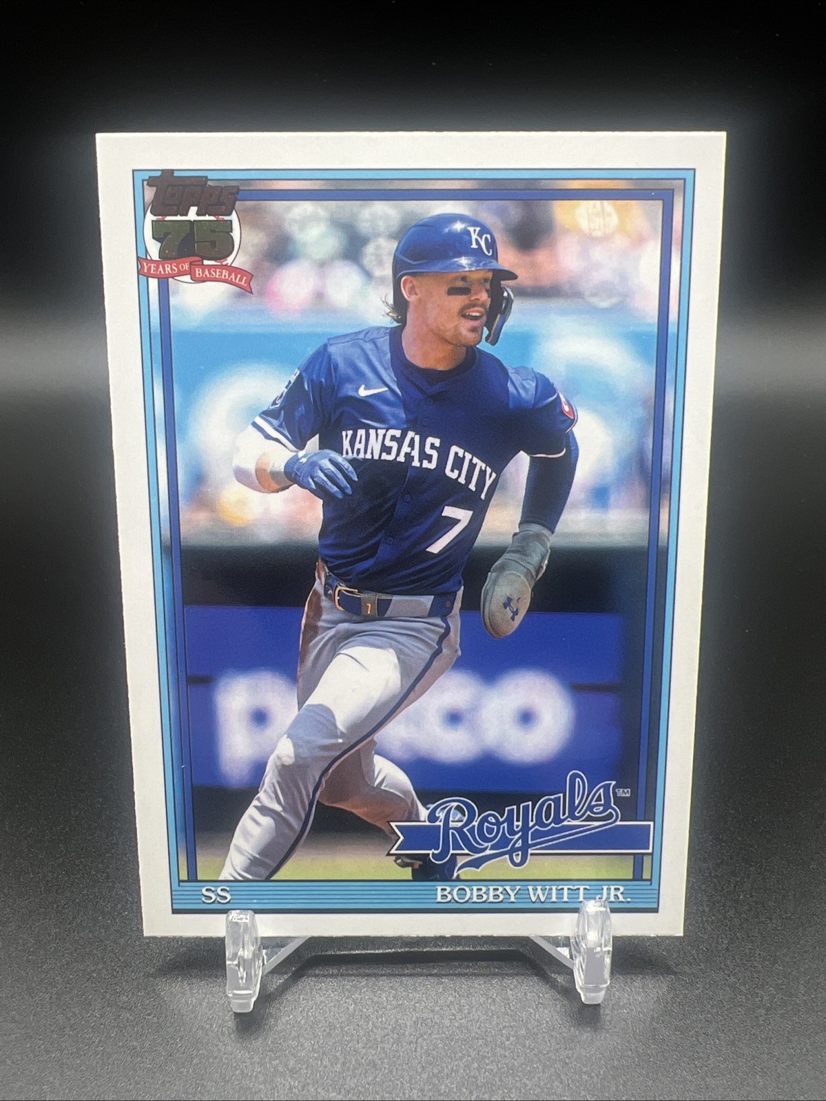2026 Topps Series 1 – Bobby Witt Jr. 1991 Design Royals #T91-3