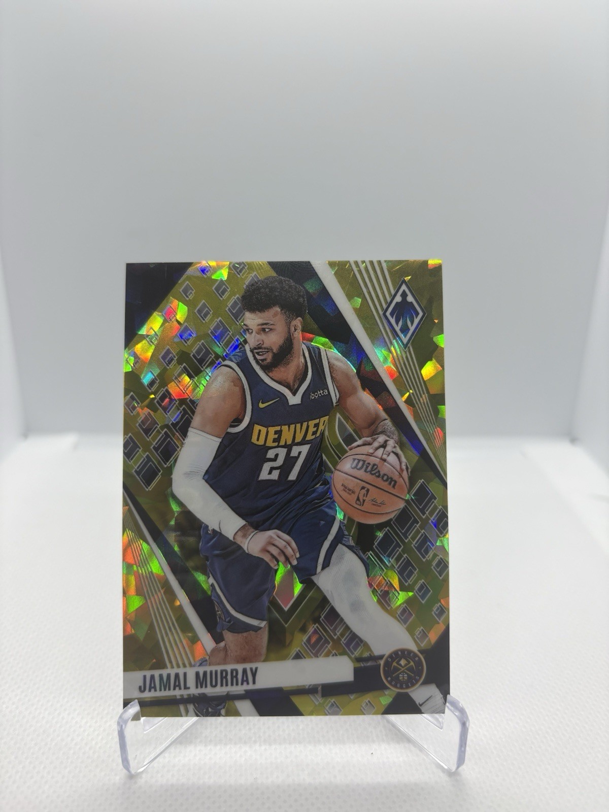 2023-24 Panini Phoenix – Jamal Murray #59 Yellow Ice Prizm /175 Nuggets SP