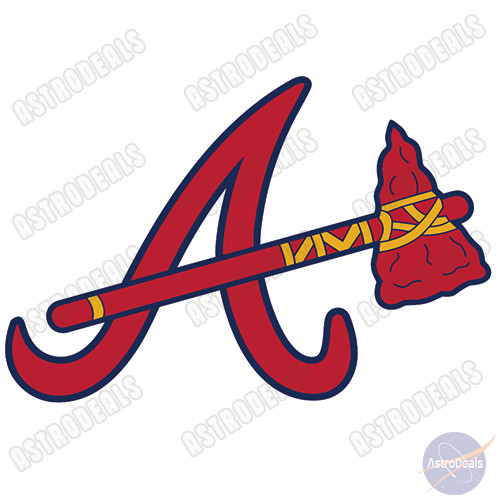 Atlanta Braves Logo Vinyl Decal Sticker Car Window Laptop Bumper Sticker