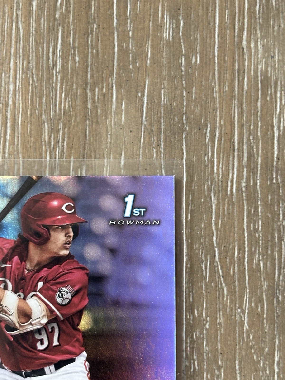 2022 Bowman Draft 1st Edition Sal Stewart #BD-122 Rainbow Foil /1 (RC) Reds