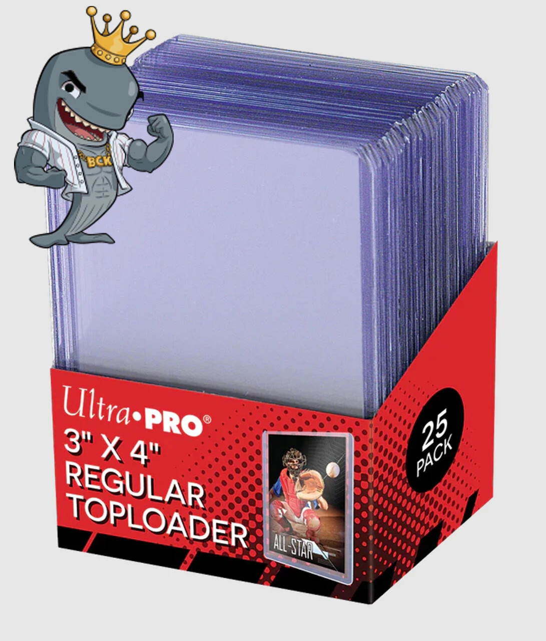 Ultra Pro 3×4 Topload Card Holder Standard 25ct Pack