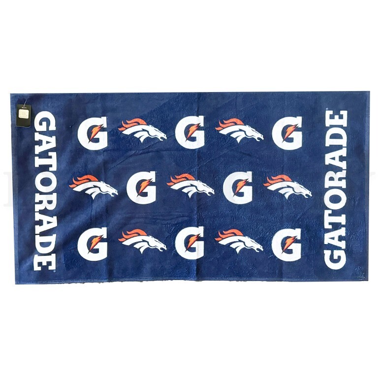 Gatorade Denver Broncos NFL Pro Team Bi-Color Towel 22″ x 42″