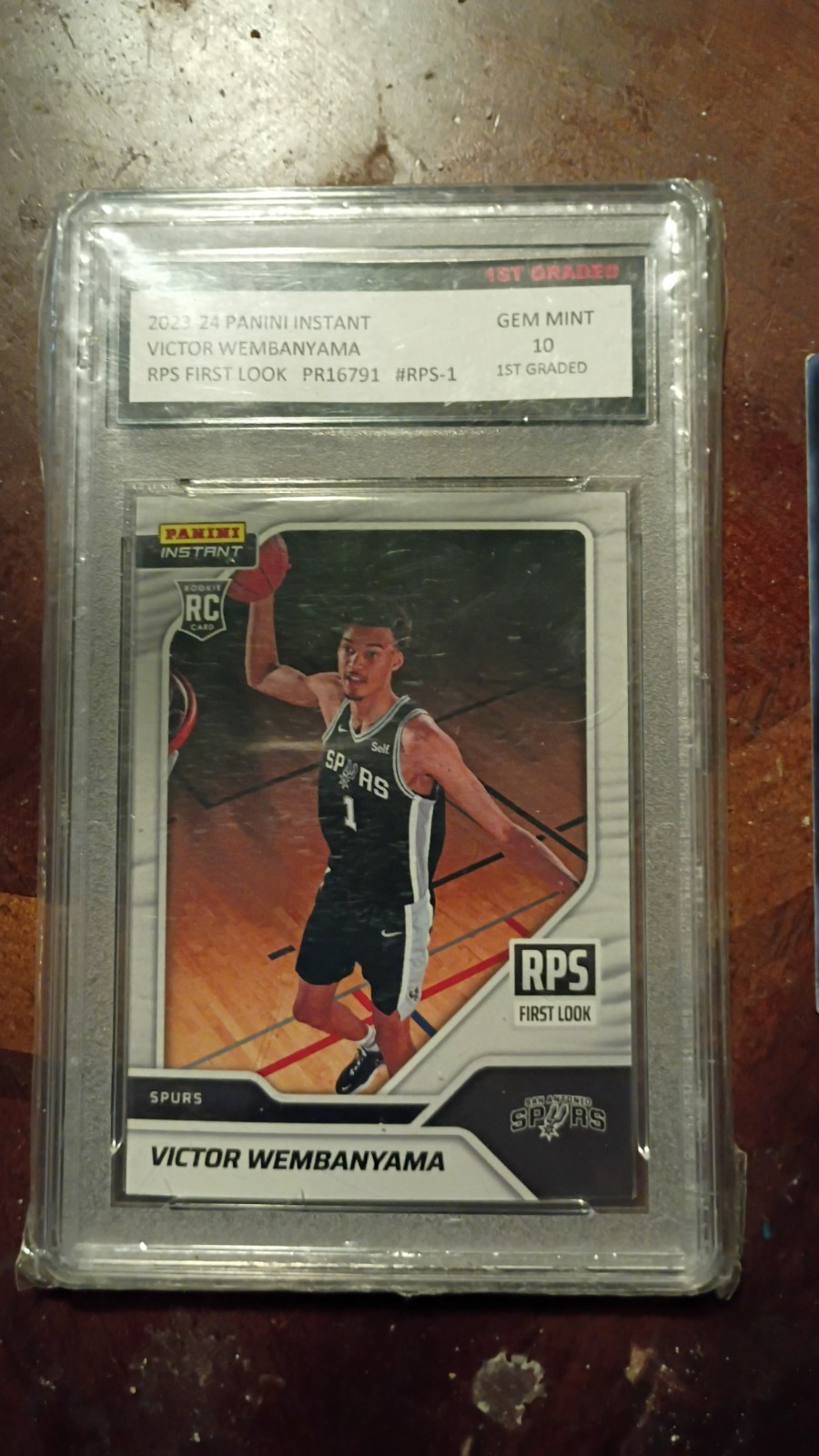 2023-24 Panini Instant – Rps First Look Victor Wembanyama #RPS-1 /16791 (RC)