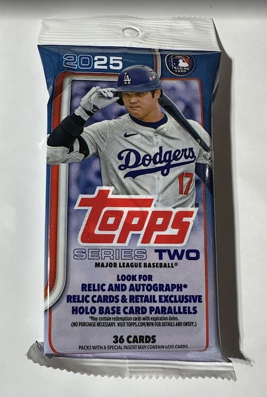 2025 TOPPS Series 2 Baseball Fat Pack – Factory Sealed